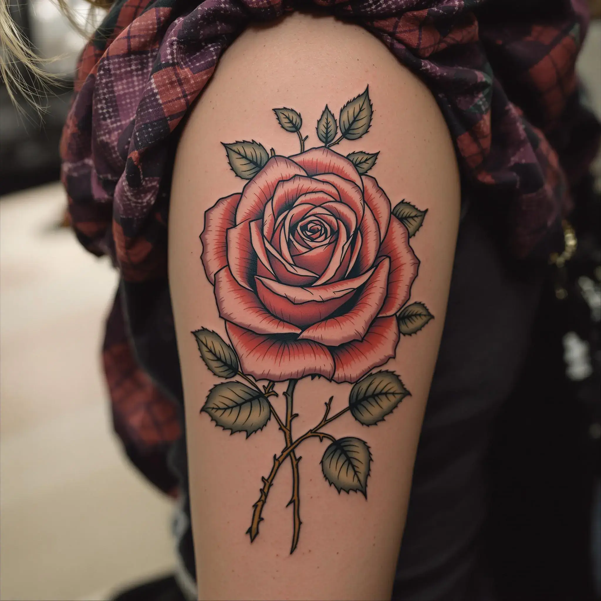 Red Rose Tattoo